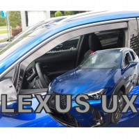 Ανεμοθραυστες - LEXUS UX 5D 2019+ ΖΕΥΓΑΡΙ ΑΝΕΜΟΘΡΑΥΣΤΕΣ ΑΠΟ ΕΥΚΑΜΠΤΟ ΦΙΜΕ ΠΛΑΣΤΙΚΟ HEKO - 2 ΤΕΜ. Lexus