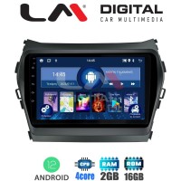LM Digital - LM ZL4309 GPS Οθόνη OEM Multimedia Αυτοκινήτου για HY SANTA FE 2013 > 2017
HY IX45 (BT/GPS/WIFI/GPRS)